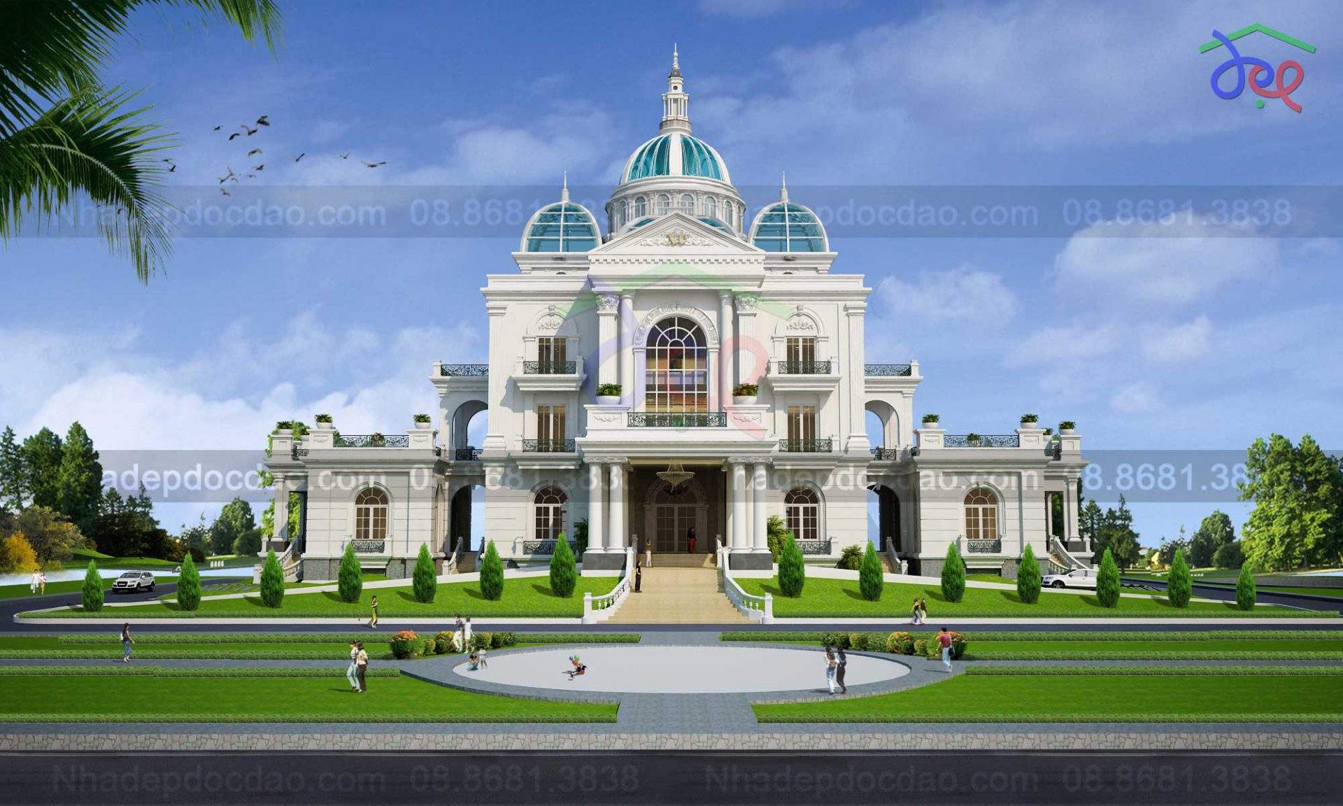 Mẫu thiết kế lâu đài Ninh Bình