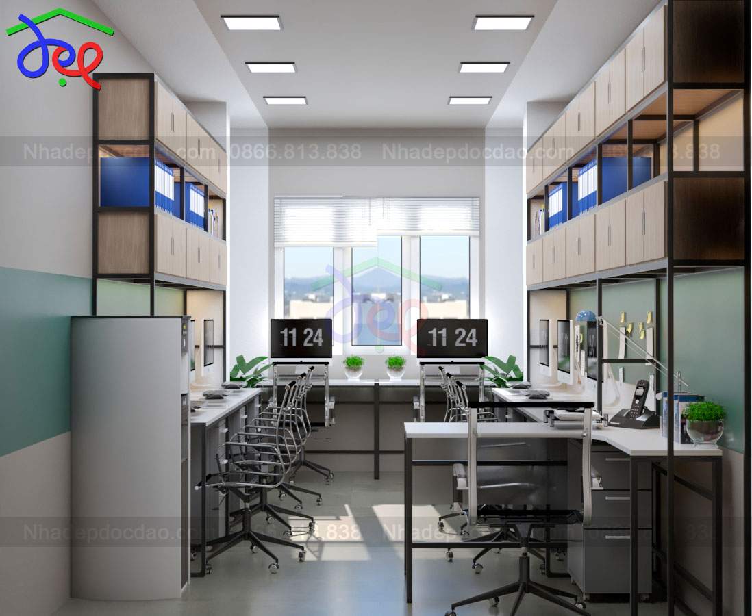Mẫu thiết kế nội thất Công ty Dược phẩm NOVA