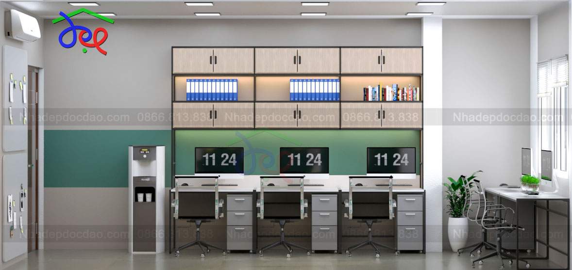 Mẫu thiết kế nội thất Công ty Dược phẩm NOVA