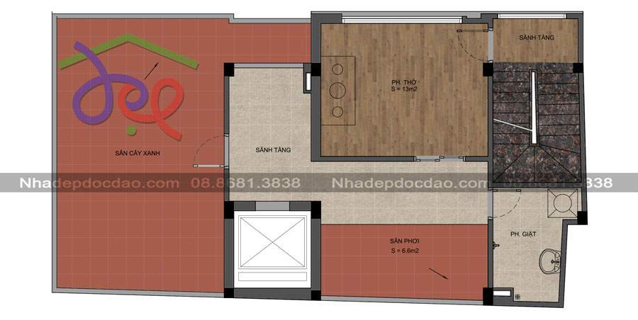 Nhà lô phố kết hợp kinh doanh 1 mặt tiền