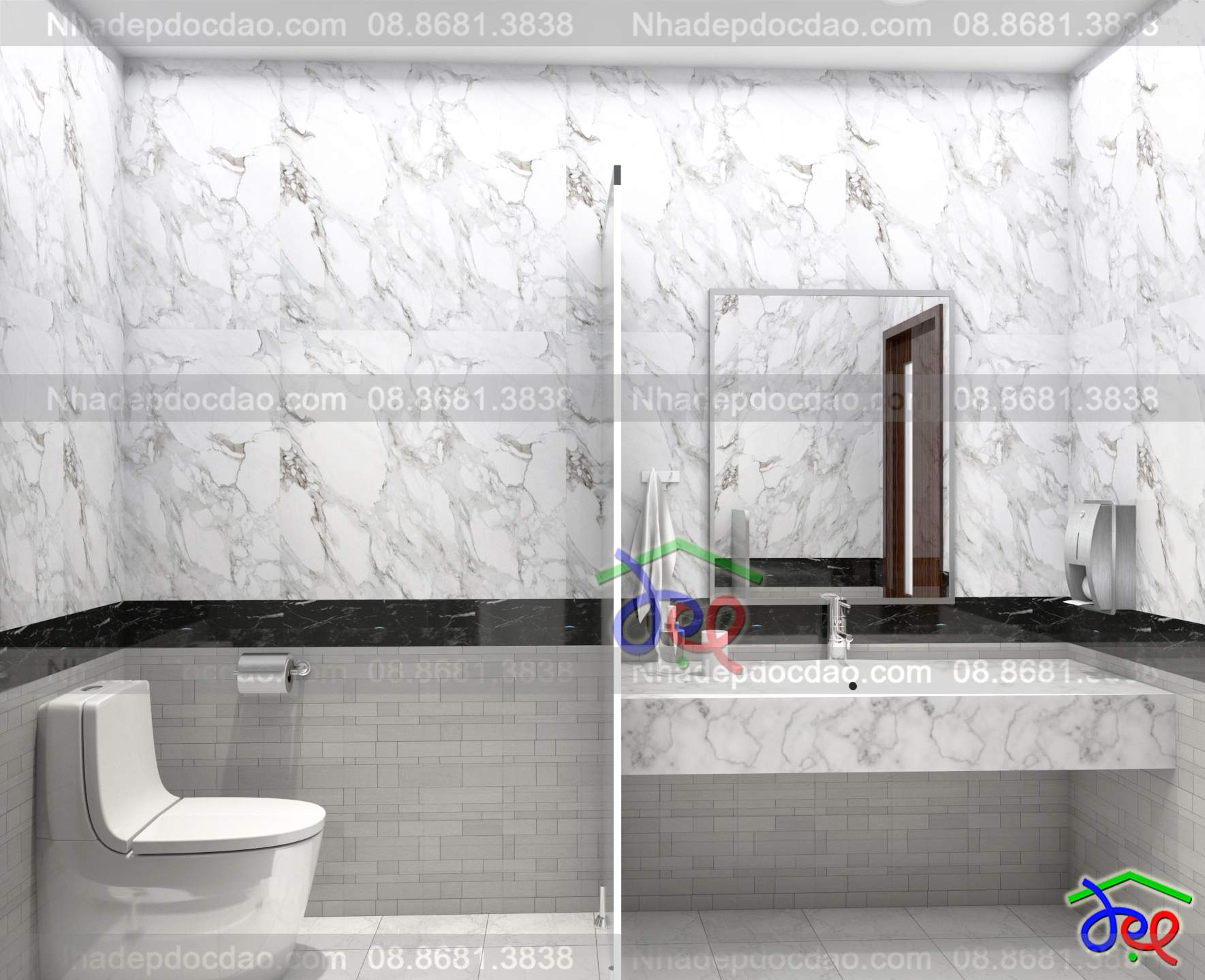 Mẫu thiết kế nội thất văn phòng Công ty Môi trường Thuận Thành