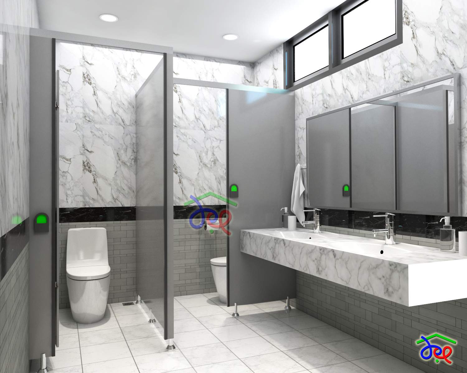 Mẫu thiết kế nội thất văn phòng Công ty Môi trường Thuận Thành