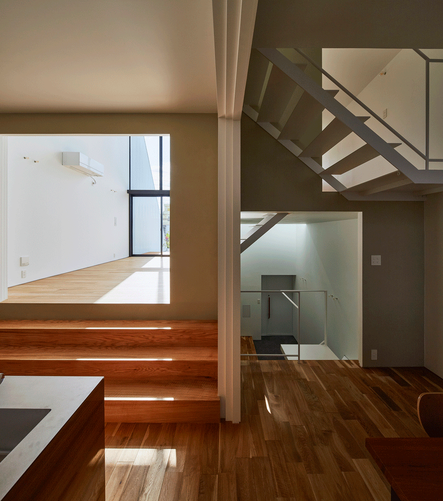 Mẫu thiết kế nhà phố 3 tầng kết cấu bằng thép độc đáo