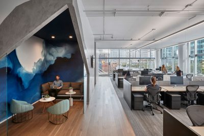 Mẫu thiết kế nội thất văn phòng làm việc Slack trên diện tích 300m2