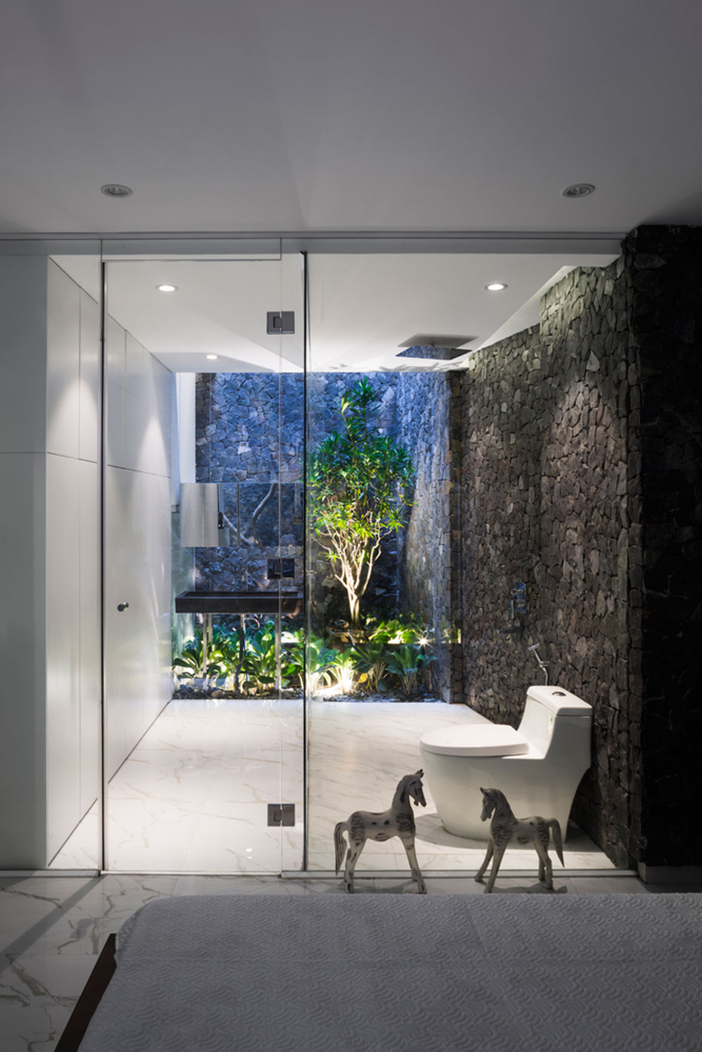 Mẫu thiết kế nhà phố 4 tầng mặt tiền 6m trên diện tích 445m2