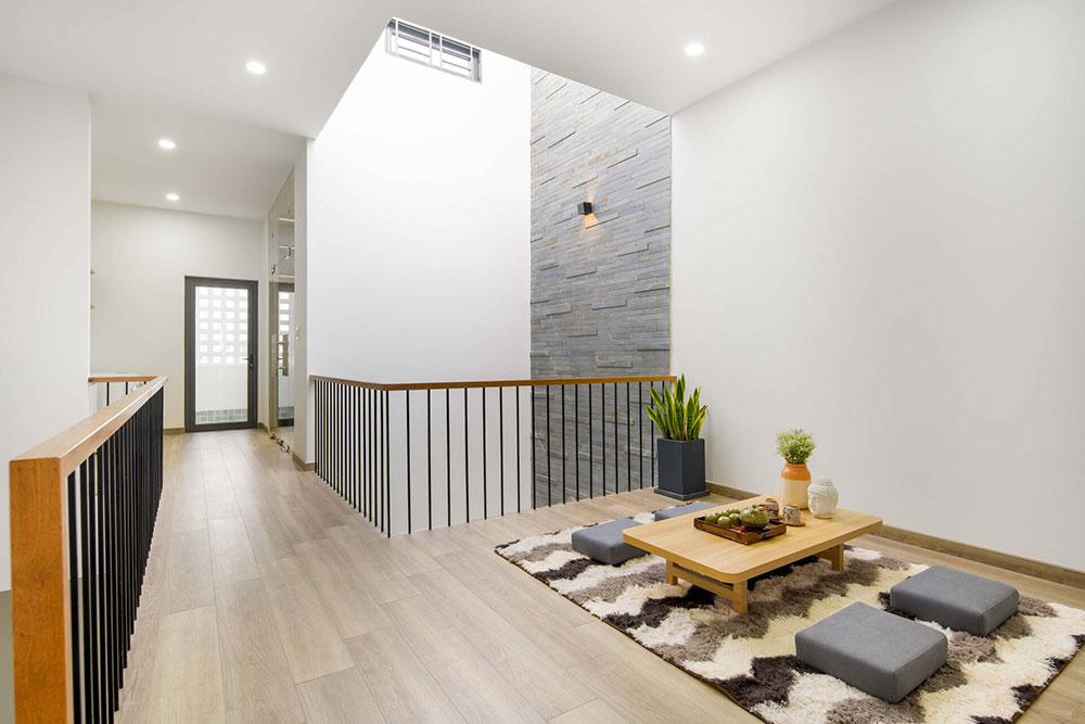 Mẫu thiết kế nhà ống 3 tầng diện tích 100m2 hiện đại, thông thoáng