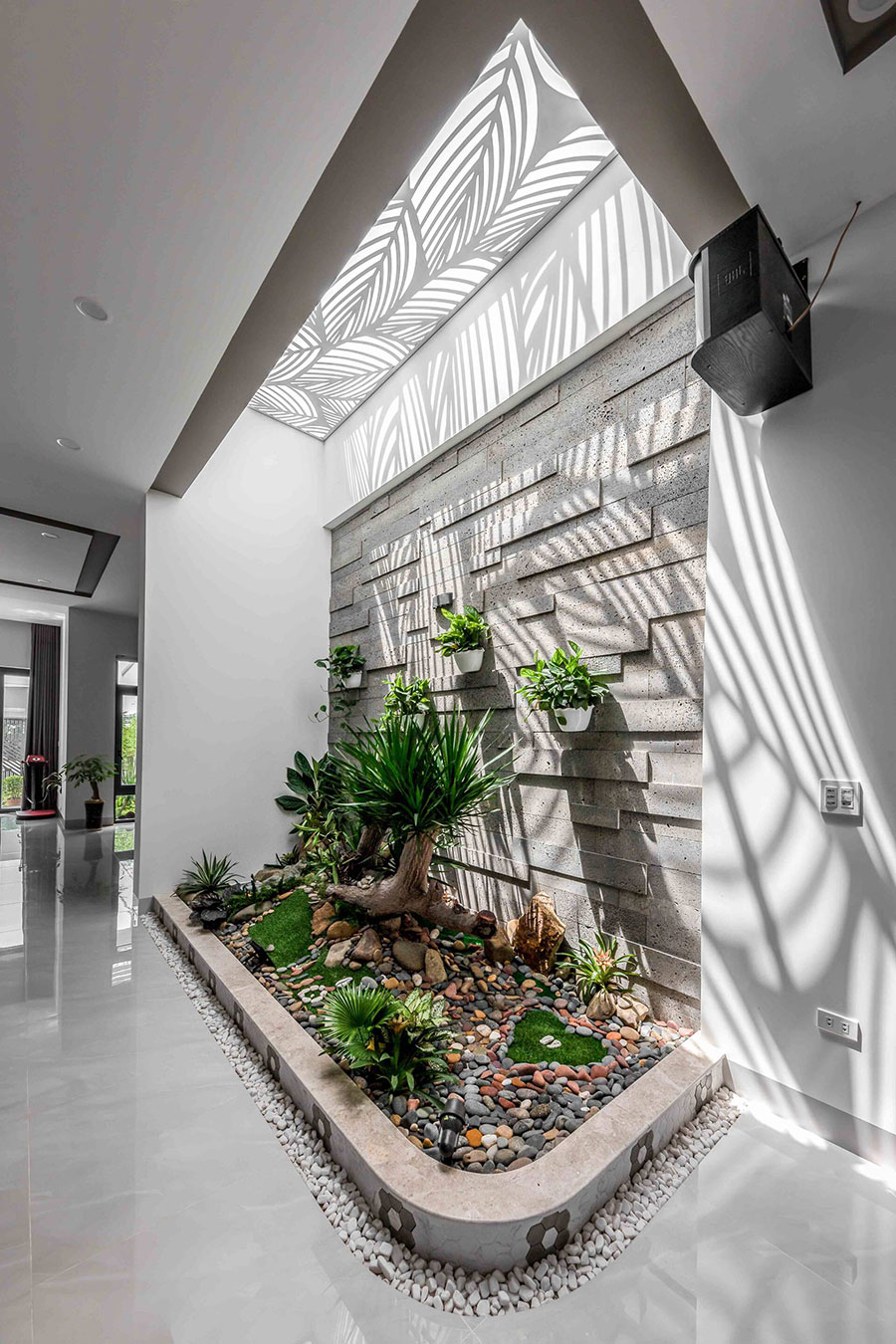 Mẫu thiết kế nhà phố 1 tầng 2 mặt tiền theo kiểu nhà phố ở quê