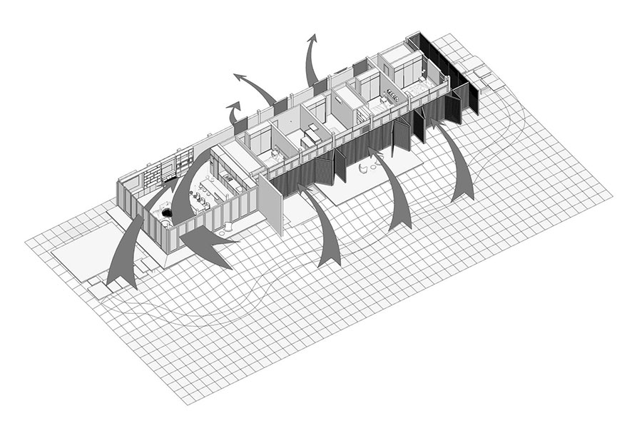 Mẫu thiết kế nhà vườn 1 tầng xanh mướt nhiều ánh sáng