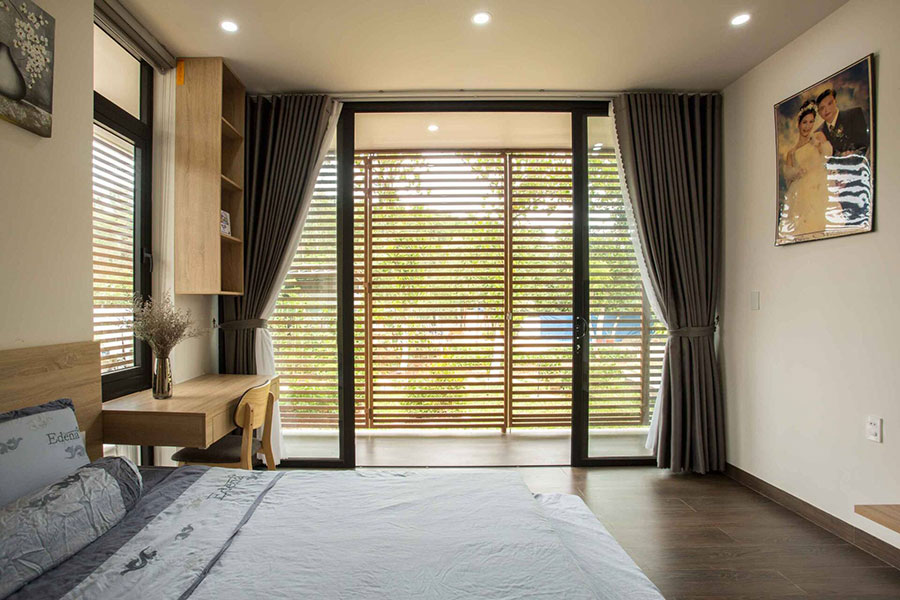 Mẫu thiết kế nhà vườn 1 tầng xanh mướt nhiều ánh sáng