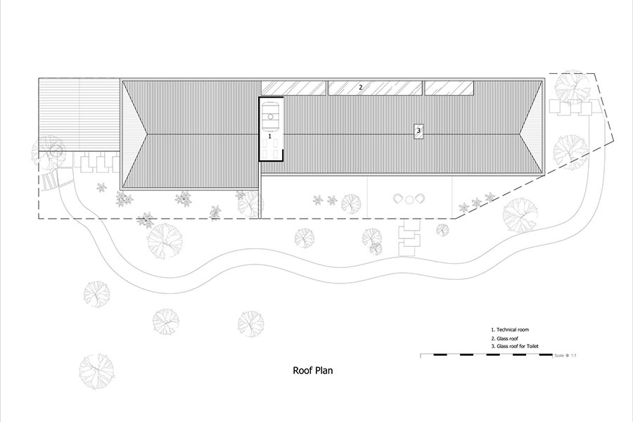 Mẫu thiết kế nhà vườn 1 tầng xanh mướt nhiều ánh sáng