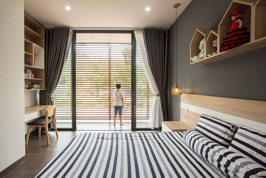 Mẫu thiết kế nhà vườn 1 tầng xanh mướt nhiều ánh sáng