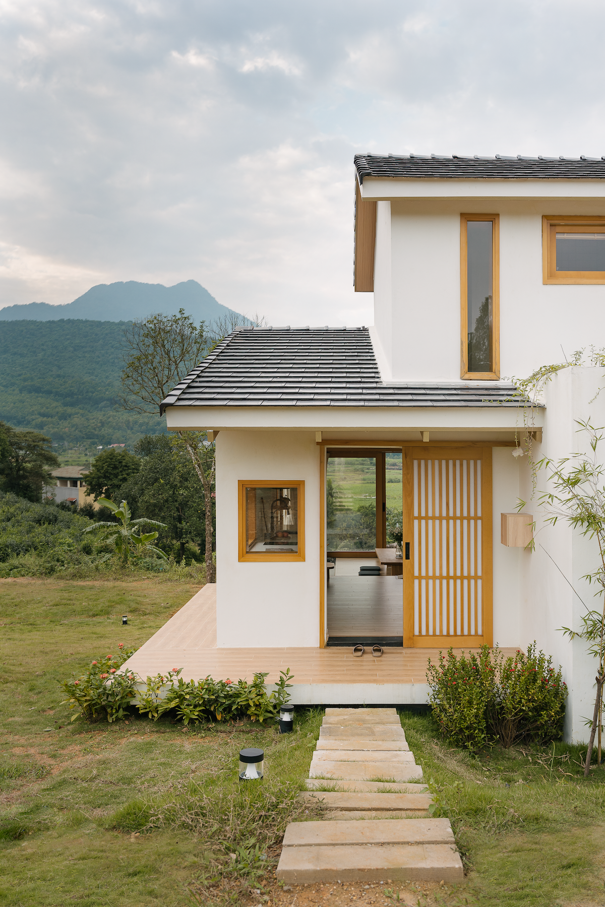 Mẫu thiết kế nhà vườn kết hợp  nghỉ dưỡng